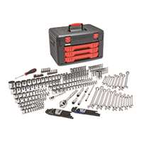 (KDT-80942) 239 PC. Mechanics Tool Set in 3 Drawer Storage Box