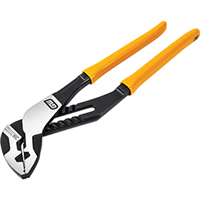 Gearwrench KDT82170 - 10" Pitbull K9 Straight Jaw Dipped Handle Tongue and Groove Pliers