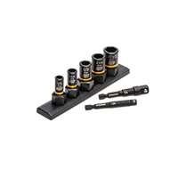 Gearwrench KDT83911 - BOLT BITER 7 Pc. Rescue Extraction Sockets  w/Adapters