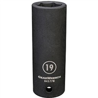 Gearwrench KDT84588N - 1/2" Drive 6 Point Deep Impact Metric Socket 30mm