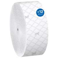(KIM-07006) TOILET TISSUE JUMBO ROLL 2PLY 12/CA WHITE 1150FT