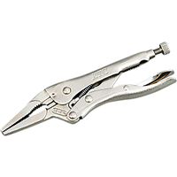 NEPROS KTC100LN - 5-1/2" Long Nose Locking Pliers with Wire Cutter