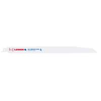 (LEN-156R) 12" x 3/4" x .05" Wood Bi-Metal Reciprocating Saw Blades, TPI 6