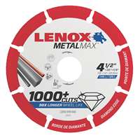 (LEN-1972921) METALMAX Diamond Edge Cutoff Wheel, AG 4.5" x 7/8"