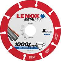 (LEN-1972922) METALMAX Diamond Edge Cutoff Wheel, AG 5" x 7/8"