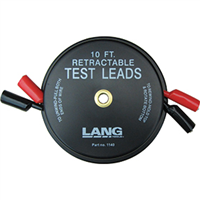 LANG LNG1140 - Retractable Test Leads - 2 Leads x 10 ft.