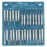 MOODY TOOLS MDY580153 - Super Tool Set, 27 Complete Drivers & 1 Extension