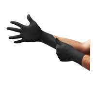 (MFX-BD1005NPF) Black Dragon Zero Powder-Free Nitrile Examination Gloves, Black, 2XL