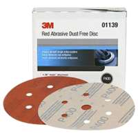ABRASIVE DISC 6 IN P400 HOOKIT DF RED 50BX