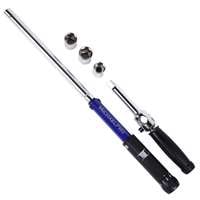 1/2-inch Drive Click Through Torque Wrench With Sockets 