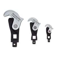 3-Piece Spring-Loaded Auto Size Adjusting Crowfoot Wrench Set 