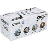 ADENNA NTRM930W - Smart Rags Microfiber Cloths 16INX16IN White 50/Box