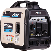 PULSAR POWER EQUIPMENT PULPGD40ISCO - 4000W Gasoline Powered Inverter Generator with CO Sensor