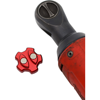 RATCHET KNOB RATRKMW02RD - MW-2™ Magnetic One Finger Reversible Ratchet Knob