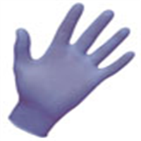 SAS SAFETY SAS66521 - GLOVES EXAM NITRILE 4MILPF BLUE 100/BX SM