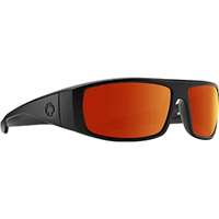 (SPY-6700000000211) LOGAN ANSI RX MATTE BLACK - HAPPY BOOST POLAR ORANGE MIRROR