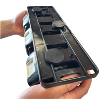 STEALTHMOUNTS STMBDMK181MG - Magnetic Battery Rack for Makita 18V (3 Batteries)