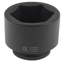 SUNEX TOOLS SUU558MD - 1" Dr Deep Impact Socket, 58mm