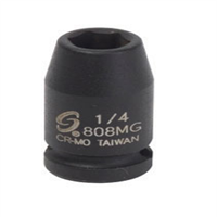 SUNEX TOOLS SUU808MG - 1/4" Dr. x 1/4", Magnetic Standard