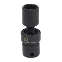 SUNEX TOOLS SUU808ZUMMG - 1/4" Drive x 8mm, Magnetic Universal Metric, 12 Pt