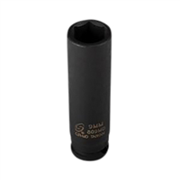 SUNEX TOOLS SUU809MD - 1/4" Dr Deep Impact Socket, 9mm
