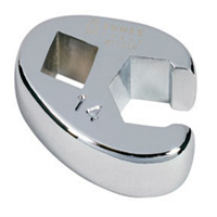 SUNEX TOOLS SUU971014 - 3/8" Dr. Metric Flare Nut Crowfoot Wrench, 14mm