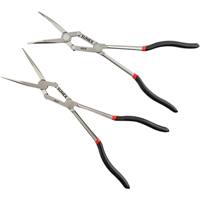 SUNEX TOOLS SUUSXCJPS - 2 Pc. Long Reach Compound Joint Pliers Set