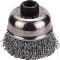 Firepower VCT14233158 - Power Brush, Wire Cup Type: Carbon Steel Wire, 5/8", 4"