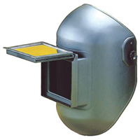 Firepower VCT14410004 - 4-1/2" x 5-1/4" Lift/Fixed Front Combo Helmet- Black