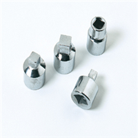 V8 HAND TOOLS VHT3304 - 1/2" Drive Square Drain Plug Socket Set, 4pc