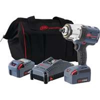 Ingersoll Rand W7152-K22 - Impact Wrench 1/2" IQV20 High Torque - 2-Bat Kit