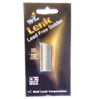 WALL LENK WALRC50 - Lead-Free Rosin Core Solder, 1/2 oz.