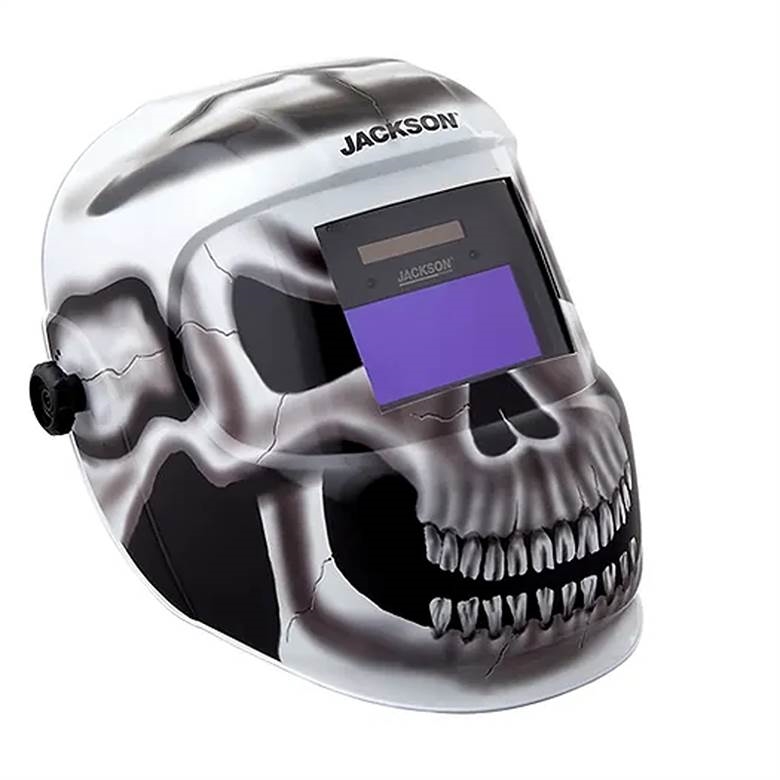 Jackson 47102 - Jackson Safety? - Auto Darkening Welding Helmet, Gray Matter Graphics, Fixed Shade 10