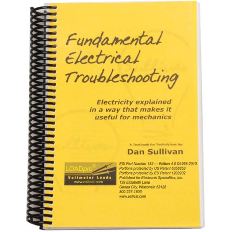 Electronic Specialties 182 - Fundamental Electrical Troubleshooting Book