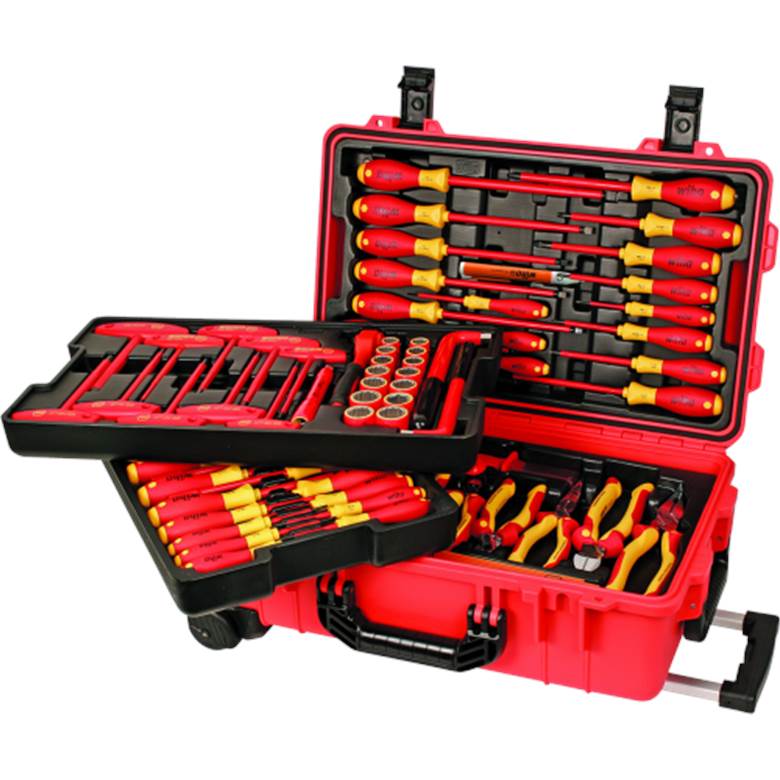 Wiha 32800 - Insulated 80PC Set In Rolling Tool Case