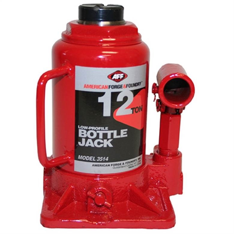 American Forge & Foundry 3514 - 12 Ton Low Height Bottle Jack