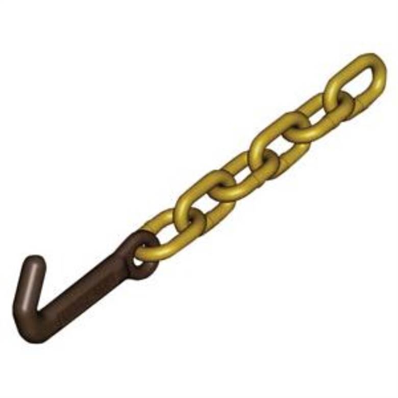 MoClamp M6317 - &quot;J&quot; Hook with Chain