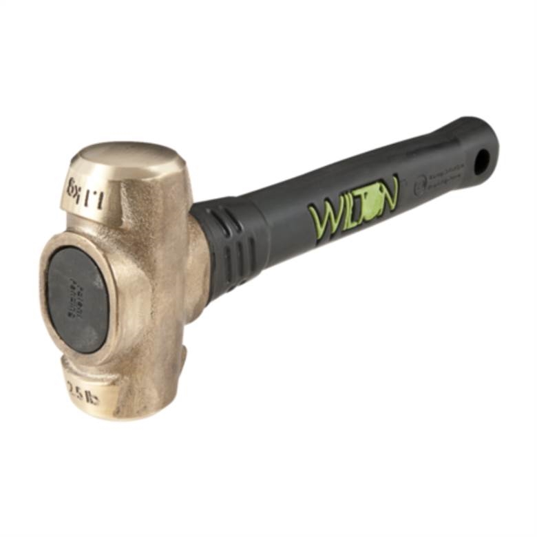 Wilton W90212 - 2.5 lb Head BASH Brass Hammer - 12&quot;