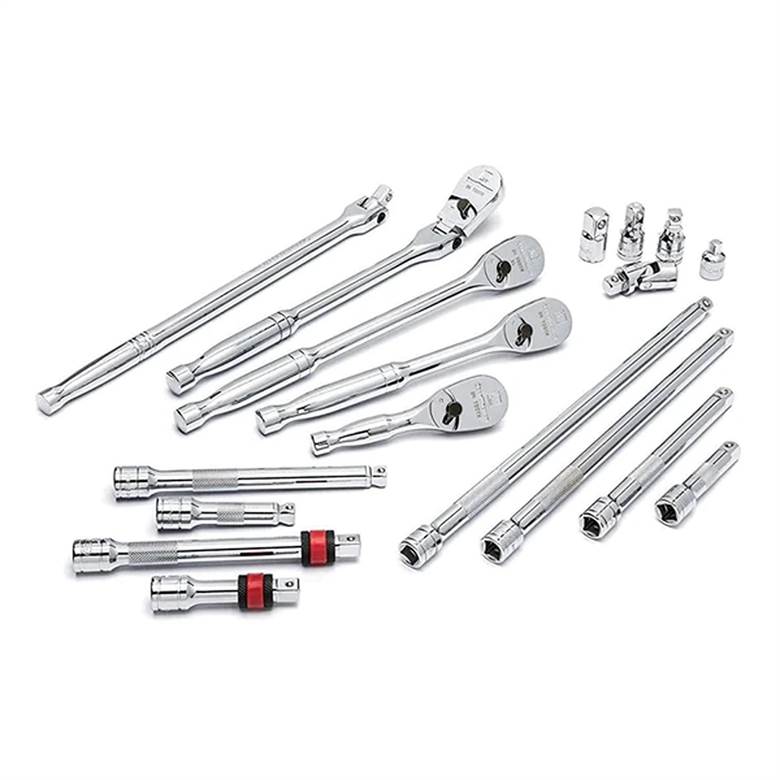 Gearwrench 81254 - 18 Piece 3/8" Drive Ratchet & Drive Tools Se