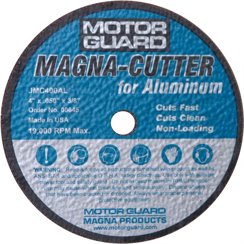 MotorGuard JMC400AL - 4" X .050" X 3/8" Magna-cutter For Aluminum Pk/5