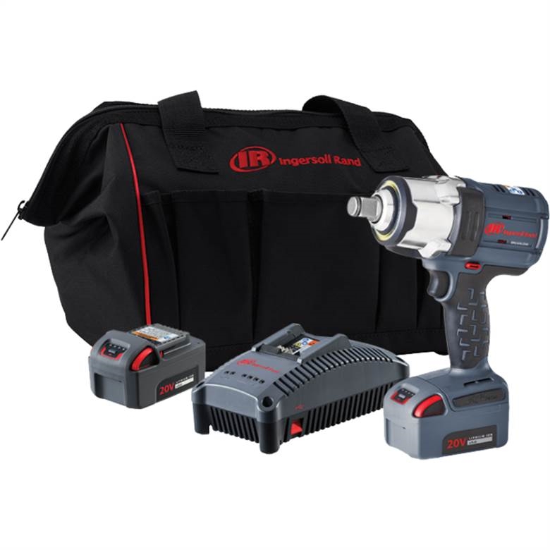 Ingersoll Rand W7172-K22 - 3/4&quot; Dr. 20V High Torque Impact Wrench Kit
