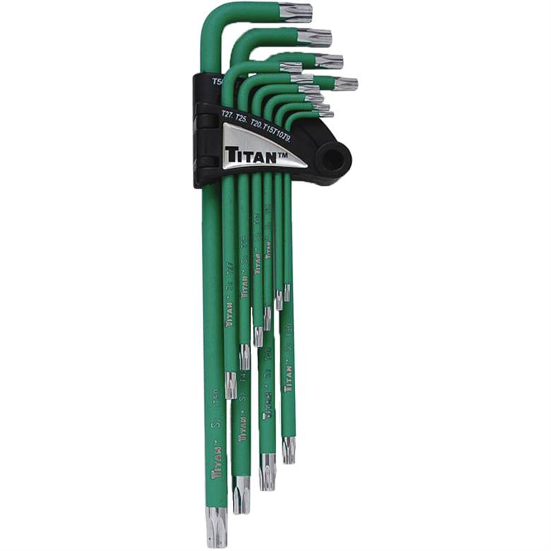 Titan 12715 - 13pc Tamper Resistant Torx Set