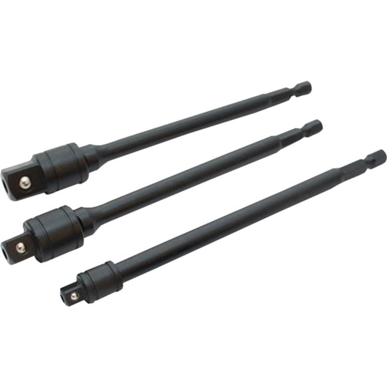 Titan 15214 3pc 6" Locking Socket Adapter Set