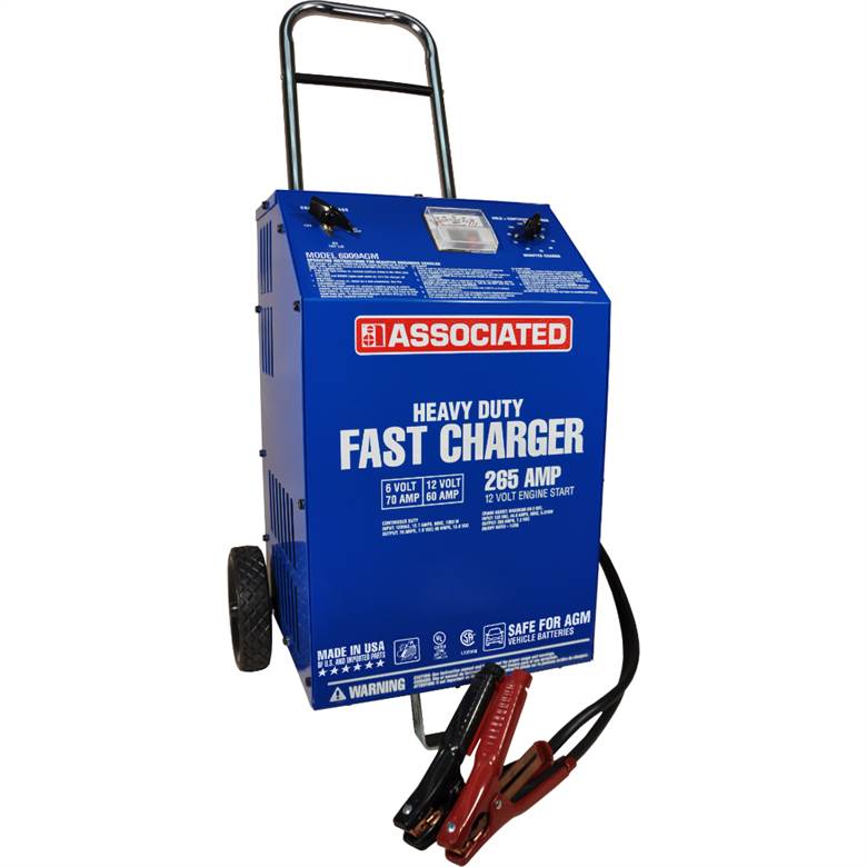 Associated Equipment 6009AGM 6/12V Heavy Duty Fast Charger